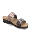 Peltz Shoes  Womens Naot  Wom Sand METALLIC 4035-SKG