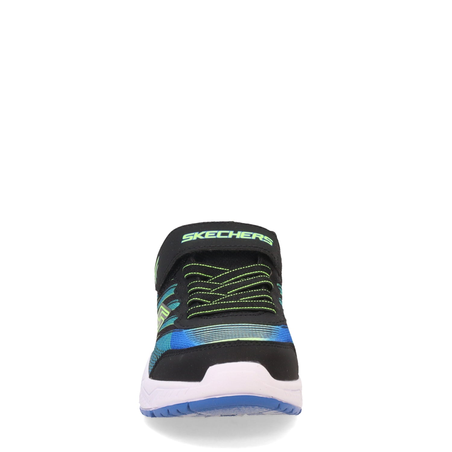 Peltz Shoes  Boy's Skechers Thermoflux 2.0 – Brodox Sneaker - Little Kid Black/Blue/Lime 403750WL-BLM