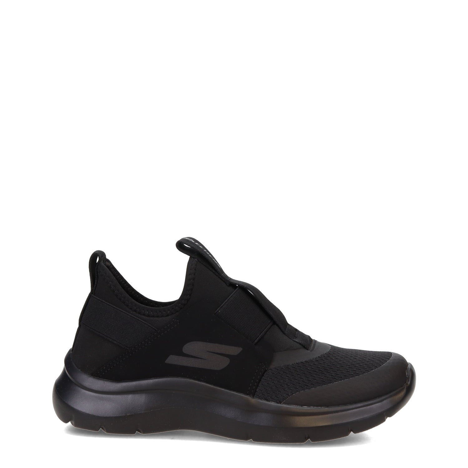 Peltz Shoes  Boy’s Skechers Skechers Skech Fast Sneaker – Little Kid & Big Kid Black/Black 403875L-BBK