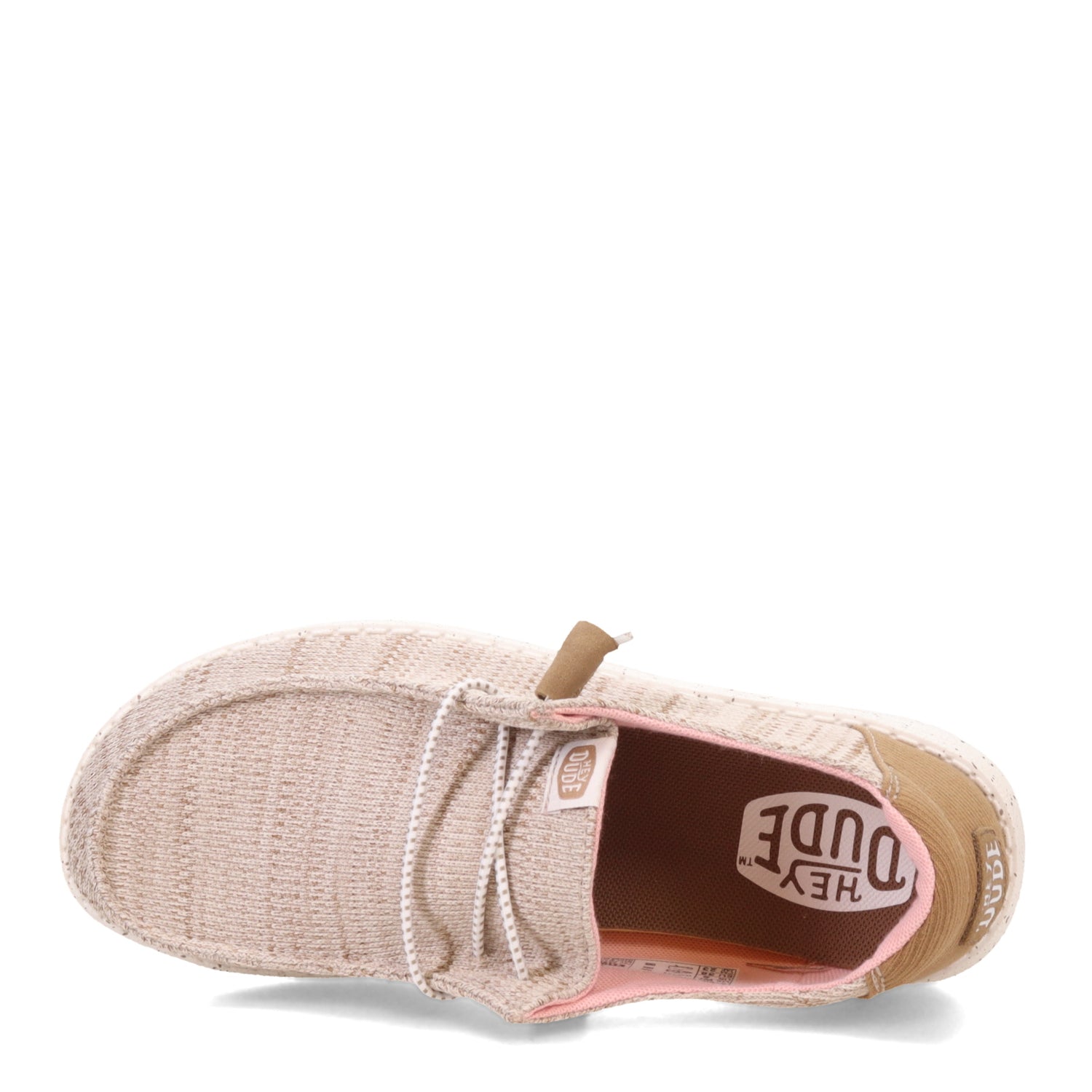 HEY DUDE Wendy Knit II Womens Slip On Shoes - LIGHT PINK