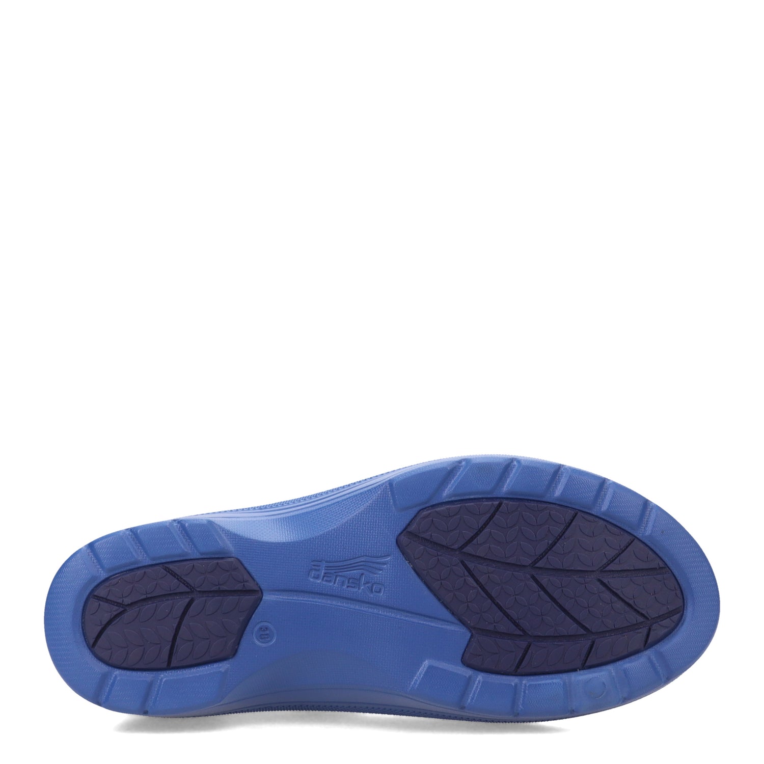 Peltz Shoes  Women's Dansko Karmel Rain Boot Blue 4055-755400