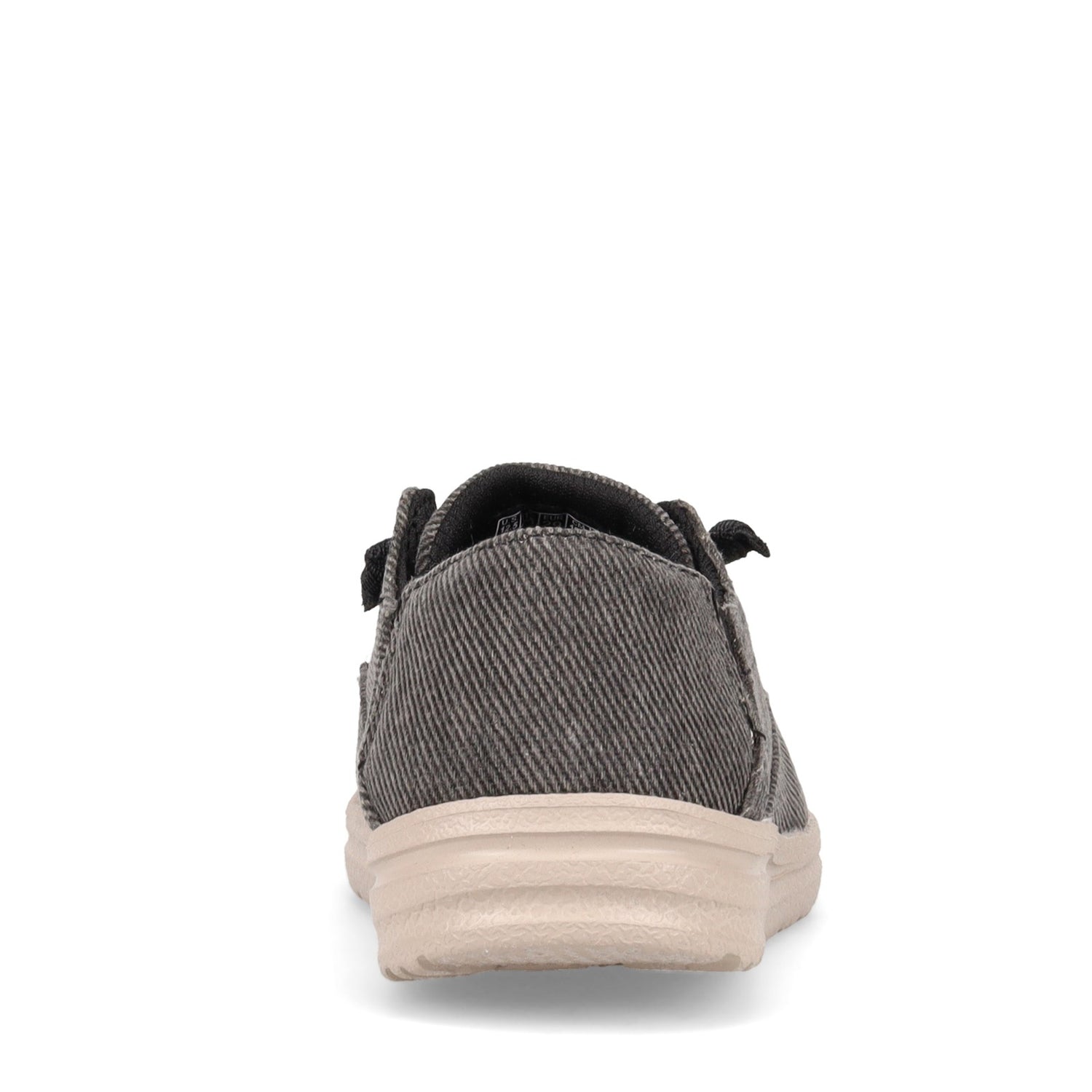 Peltz Shoes  Boy's Skechers Melson Volgo Moc - Little Kid & Big Kid BLACK 405690L-BLK