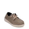 Peltz Shoes  Boy's Skechers Melson Volgo Moc - Little Kid & Big Kid BROWN 405690L-BRN