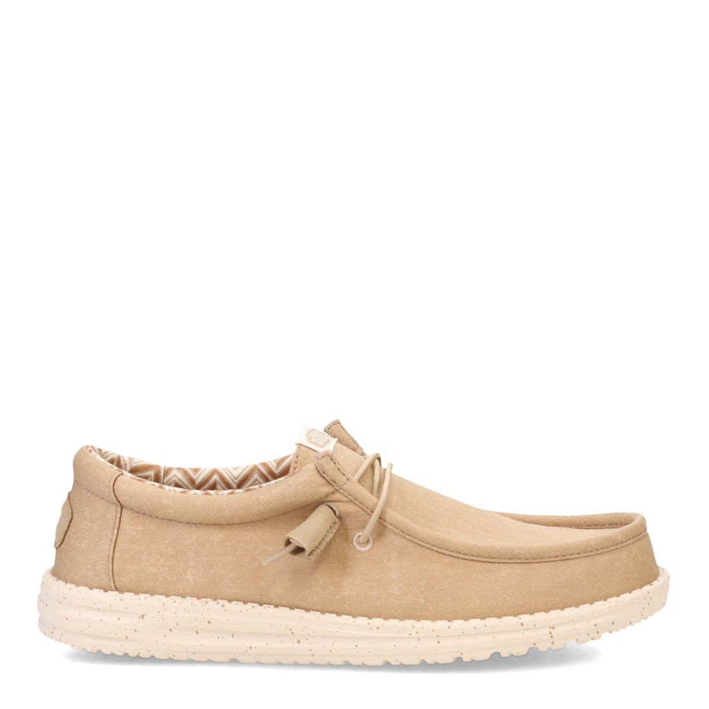 Men's Hey Dude Wally Stretch Canvas Slip-On TAN STRETCH CANVAS 40700-265