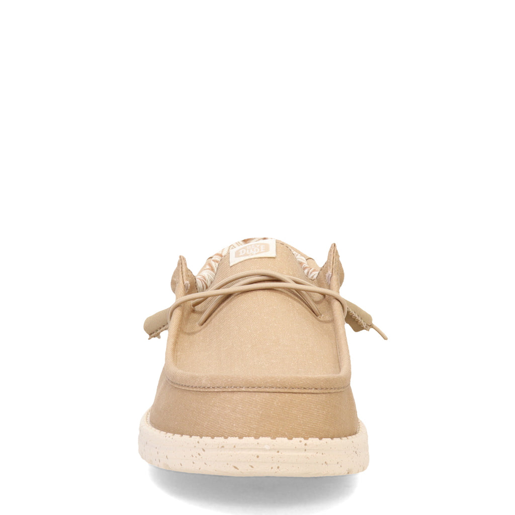 Men's Hey Dude Wally Stretch Canvas Slip-On TAN STRETCH CANVAS 40700-265