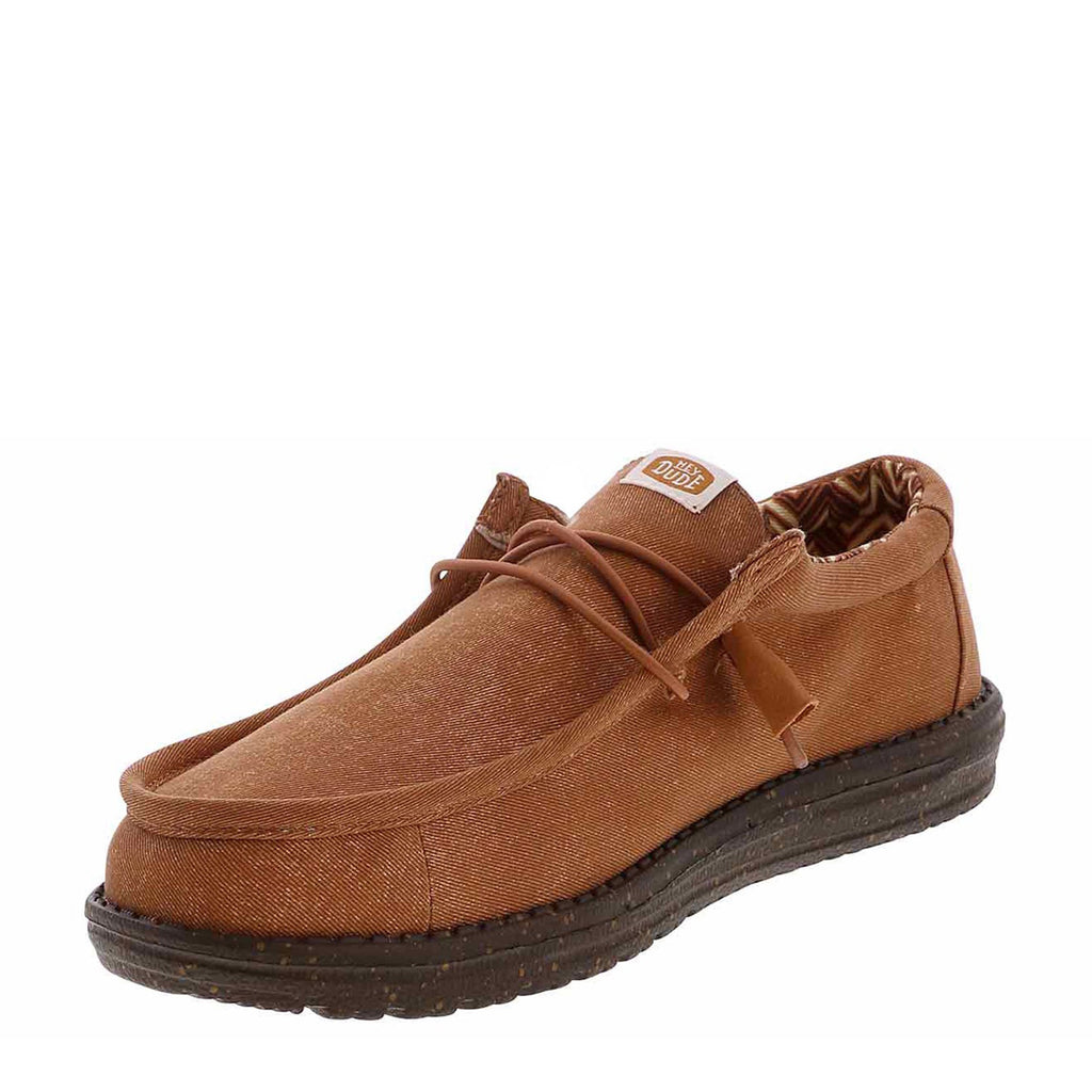 Men's Hey Dude Wally Stretch Canvas Slip-On NUT 40700-2AH