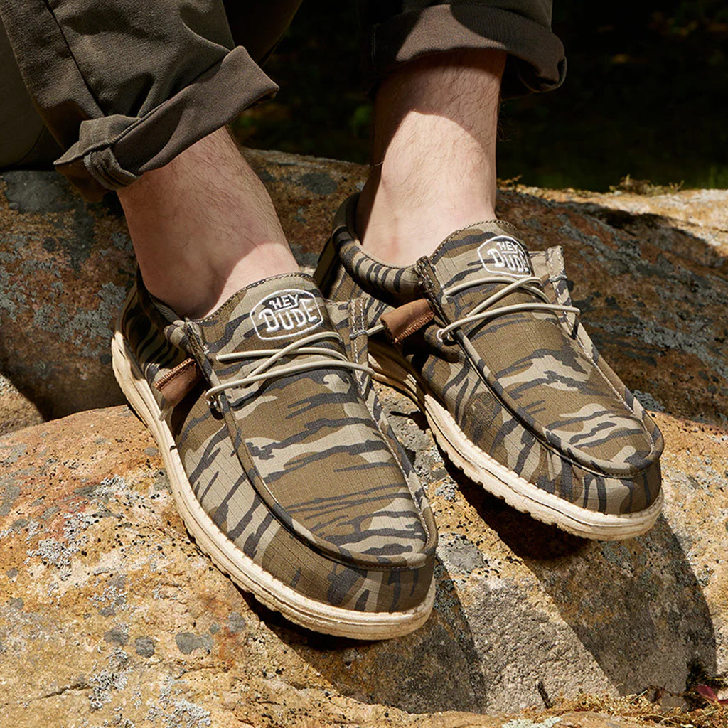 Men's Hey Dude, Wally Mossy Oak Slip-On