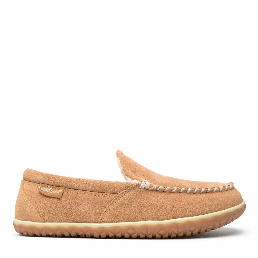 Men's Minnetonka Tilden Slipper - Wide Width CINNAMON 41001W