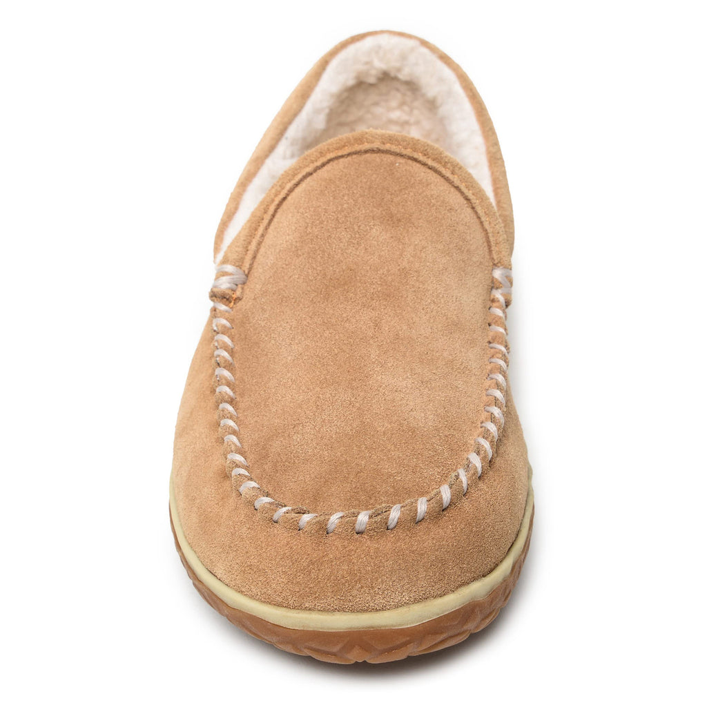 Men's Minnetonka Tilden Slipper - Wide Width CINNAMON 41001W