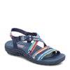 Peltz Shoes  Women's Skechers Reggae - Sew Me Sandal NAVY 41113-NVMT