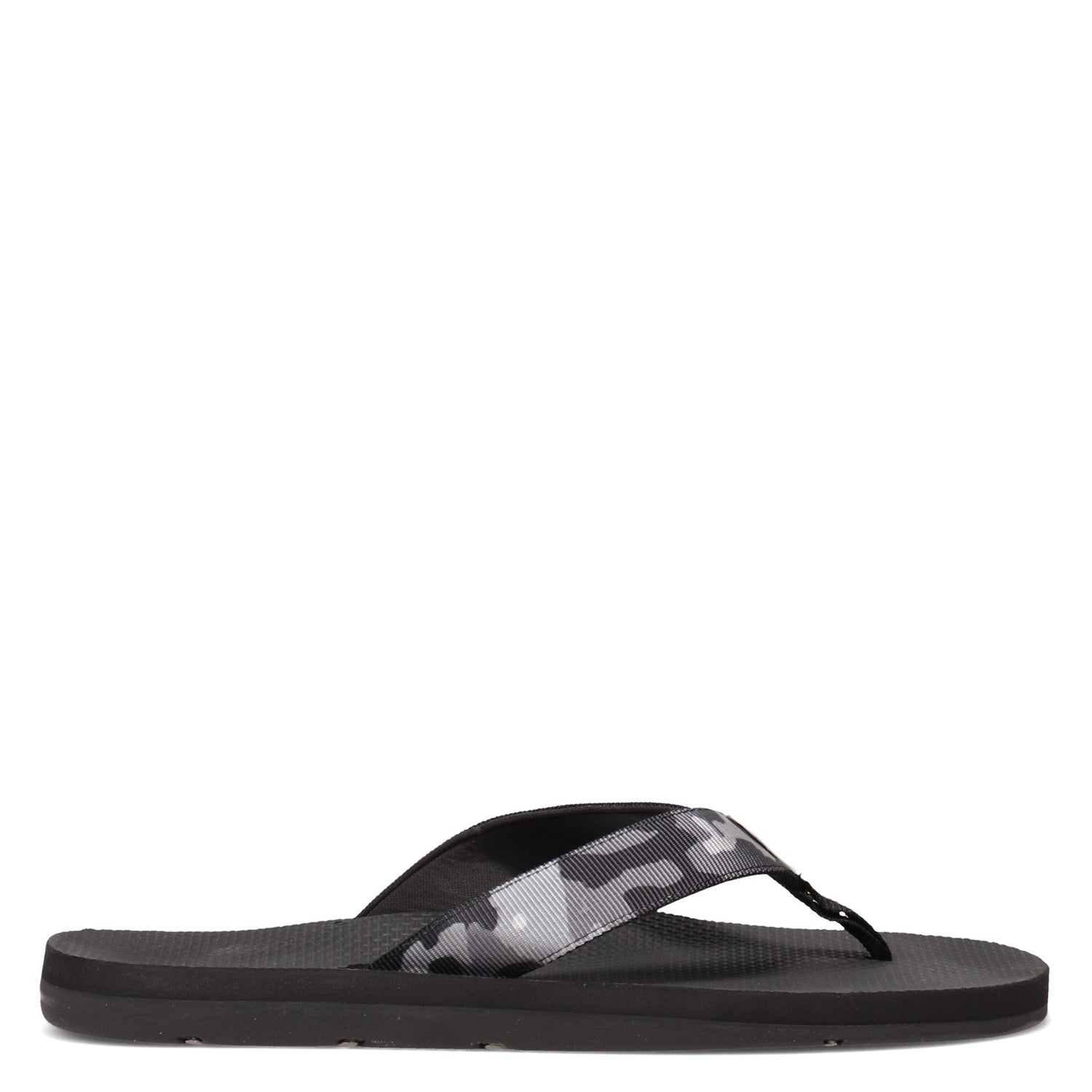 Peltz Shoes  Men's Scott Hawaii Kaikane Sandal BLACK CAMO 4125-BLACKCAMO