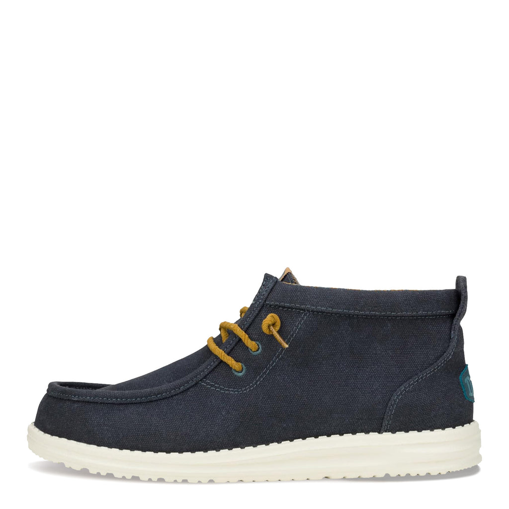 Men's Hey Dude, Wally Mid Waxed Canvas Boot