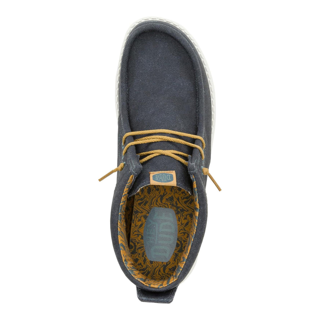 Men's Hey Dude, Wally Mid Waxed Canvas Boot