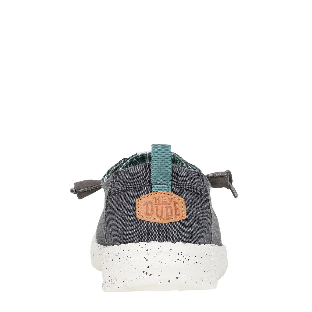 Women's Hey Dude Wendy Slip-On BLACK CHAMBRAY 41883-001