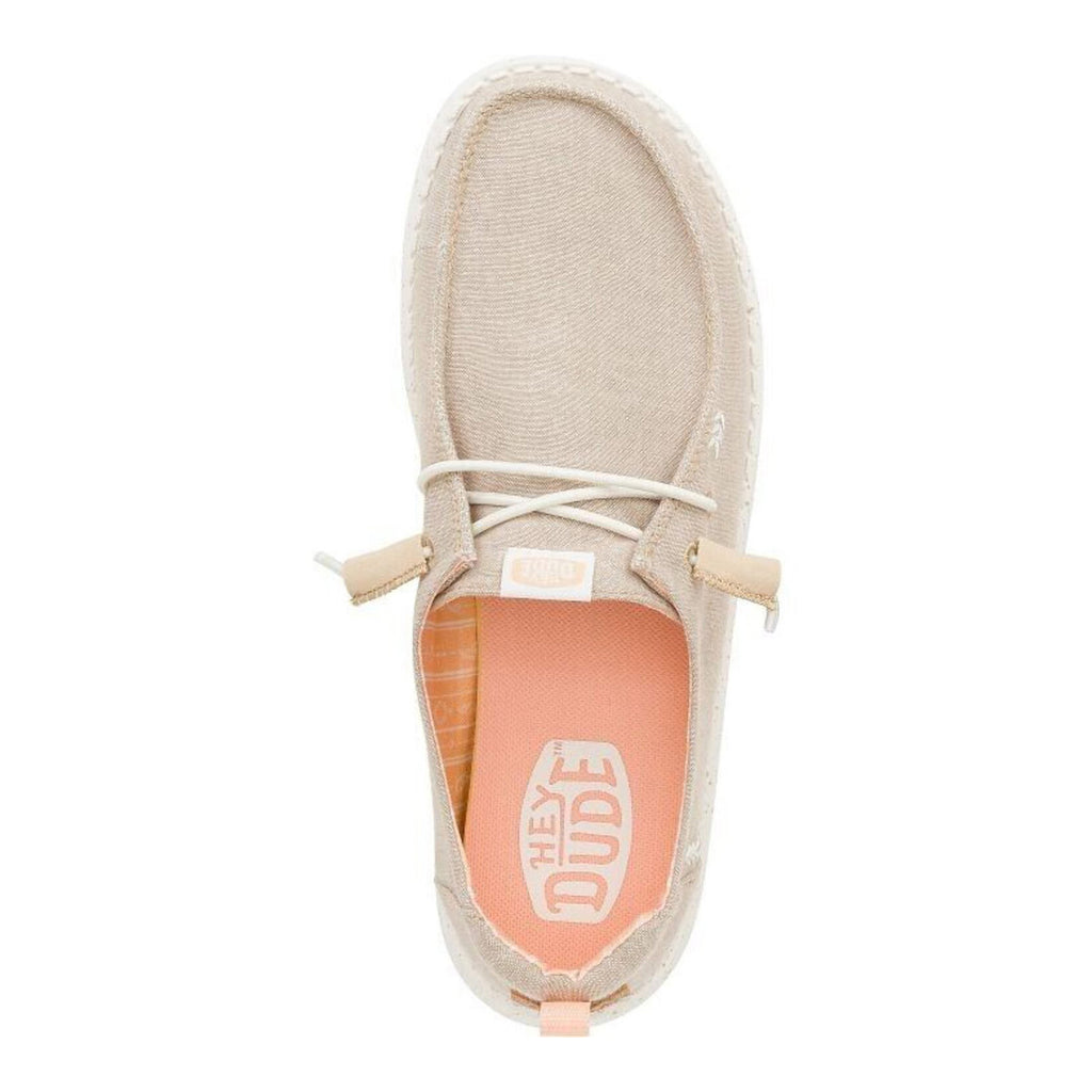 Women's Hey Dude Wendy Slip-On TAN CHAMBRAY 41883-265