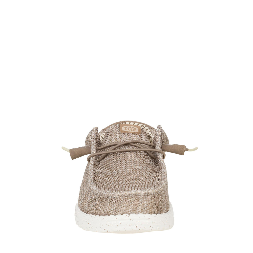 Men's Hey Dude Wally Stretch Sox Slip-On TAN 41898-265