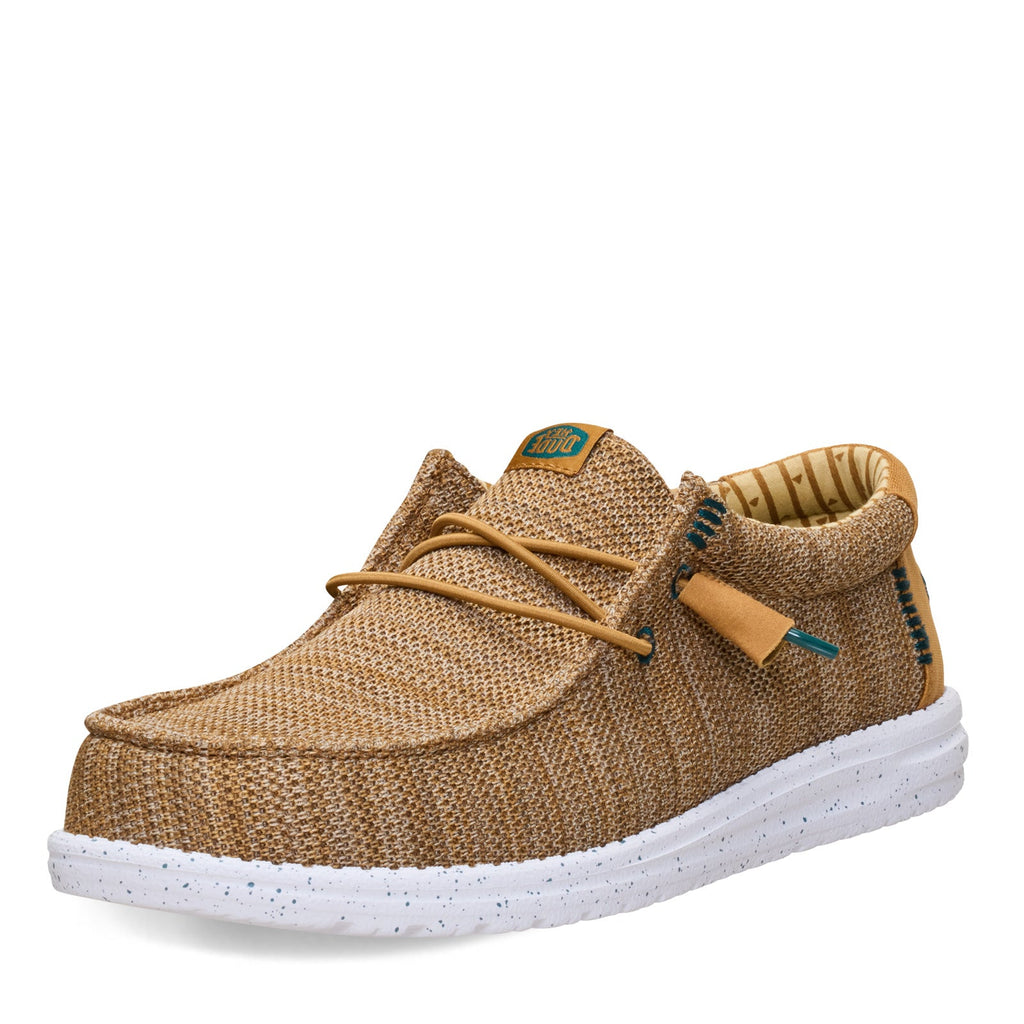 Men's Hey Dude Wally Stretch Sox Slip-On BONE BROWN 41898-2LI