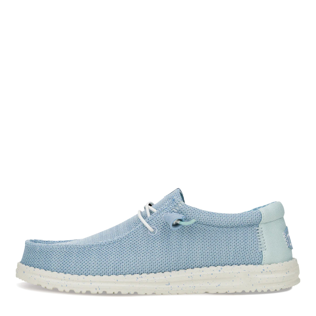 Men's Hey Dude Wally Stretch Sox Slip-On CLOUD BLUE/COCONUT/PORTABELLA 41898-4TS