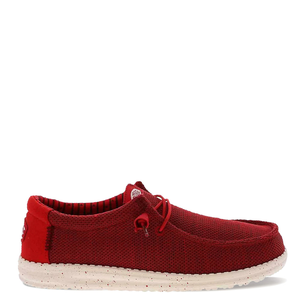 Men's Hey Dude Wally Stretch Sox Slip-On RED 41898-610