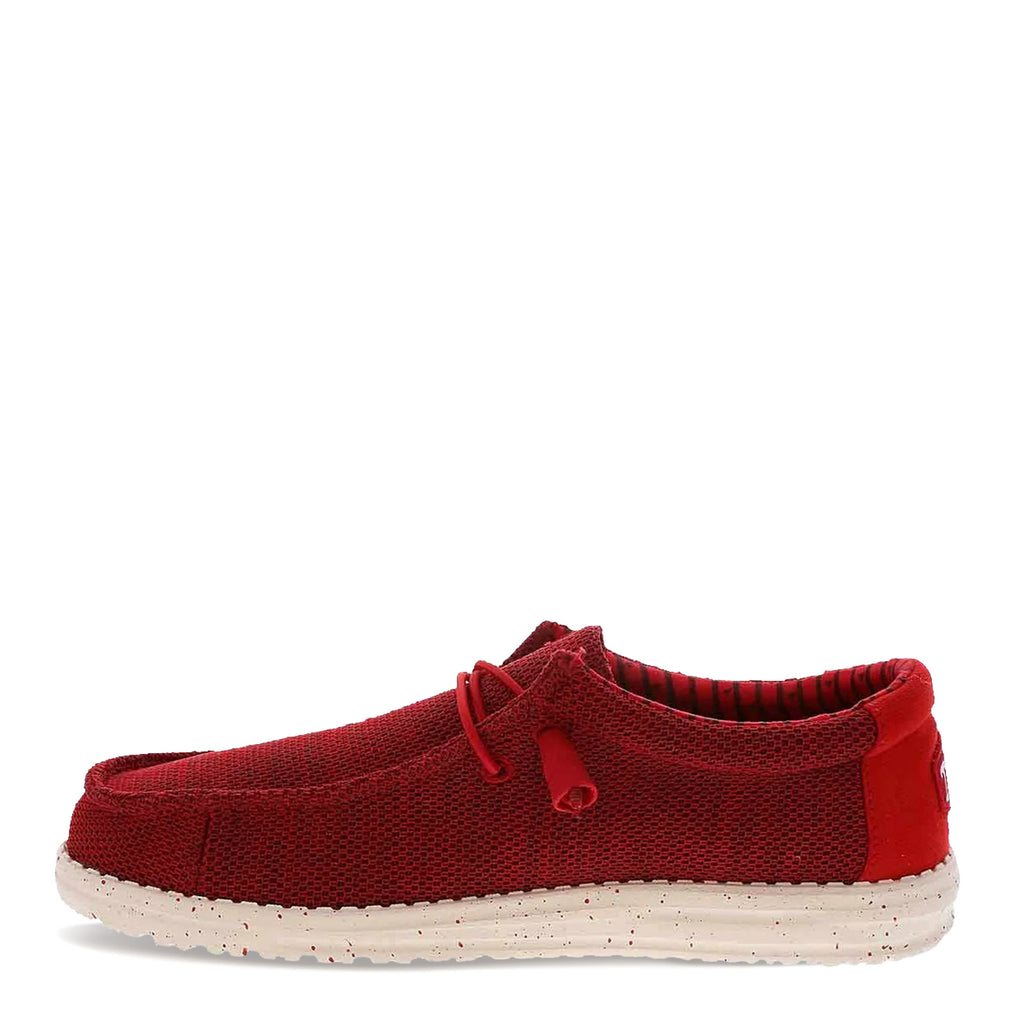Men's Hey Dude Wally Stretch Sox Slip-On RED 41898-610