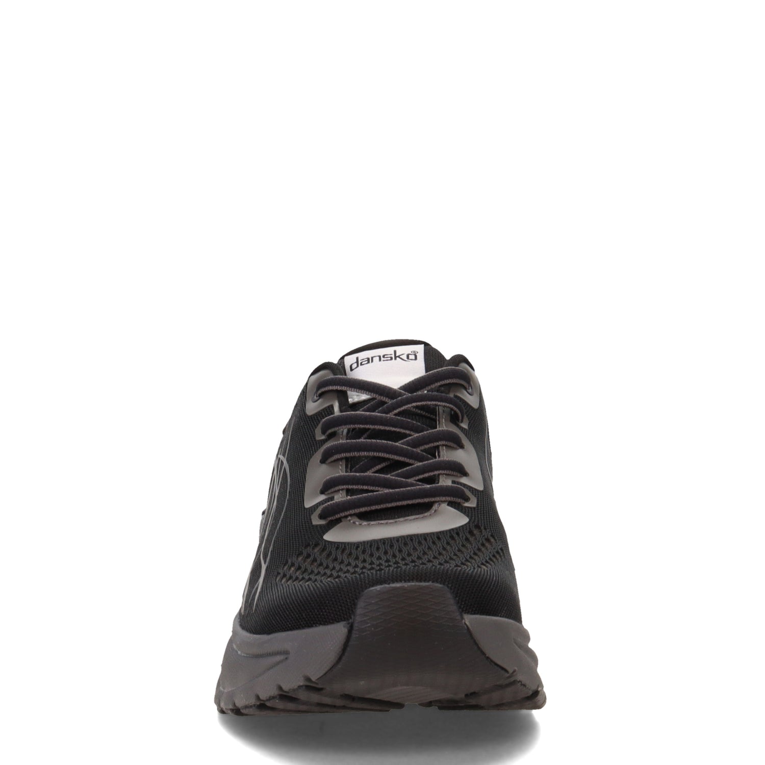 Peltz Shoes  Women's Dansko Pace Sneaker Black/Grey 4205-100294