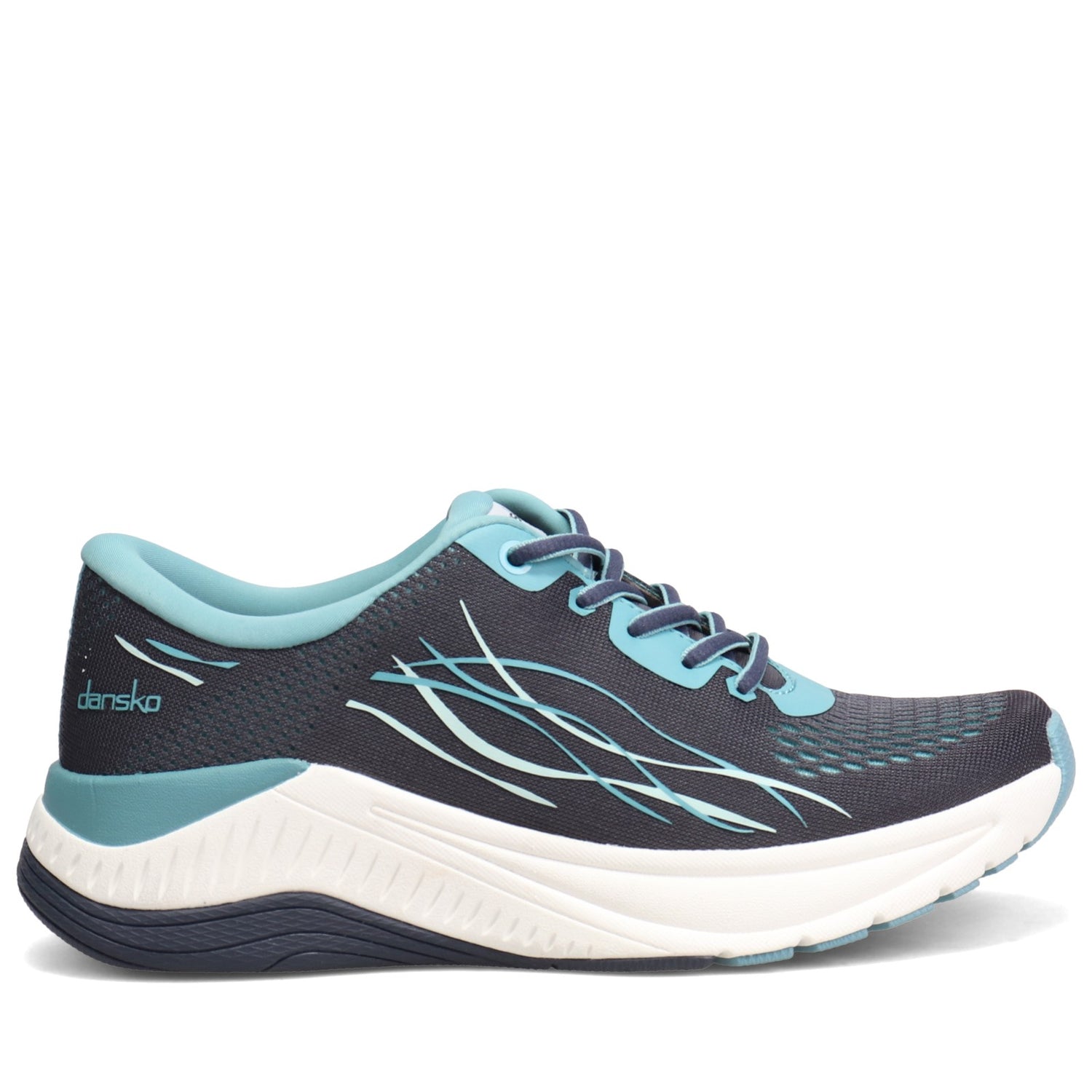 Peltz Shoes  Women's Dansko Pace Sneaker Navy 4205-757500