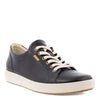 Peltz Shoes  Women's Ecco Soft 7 Sneaker MAGNET 430003-01308