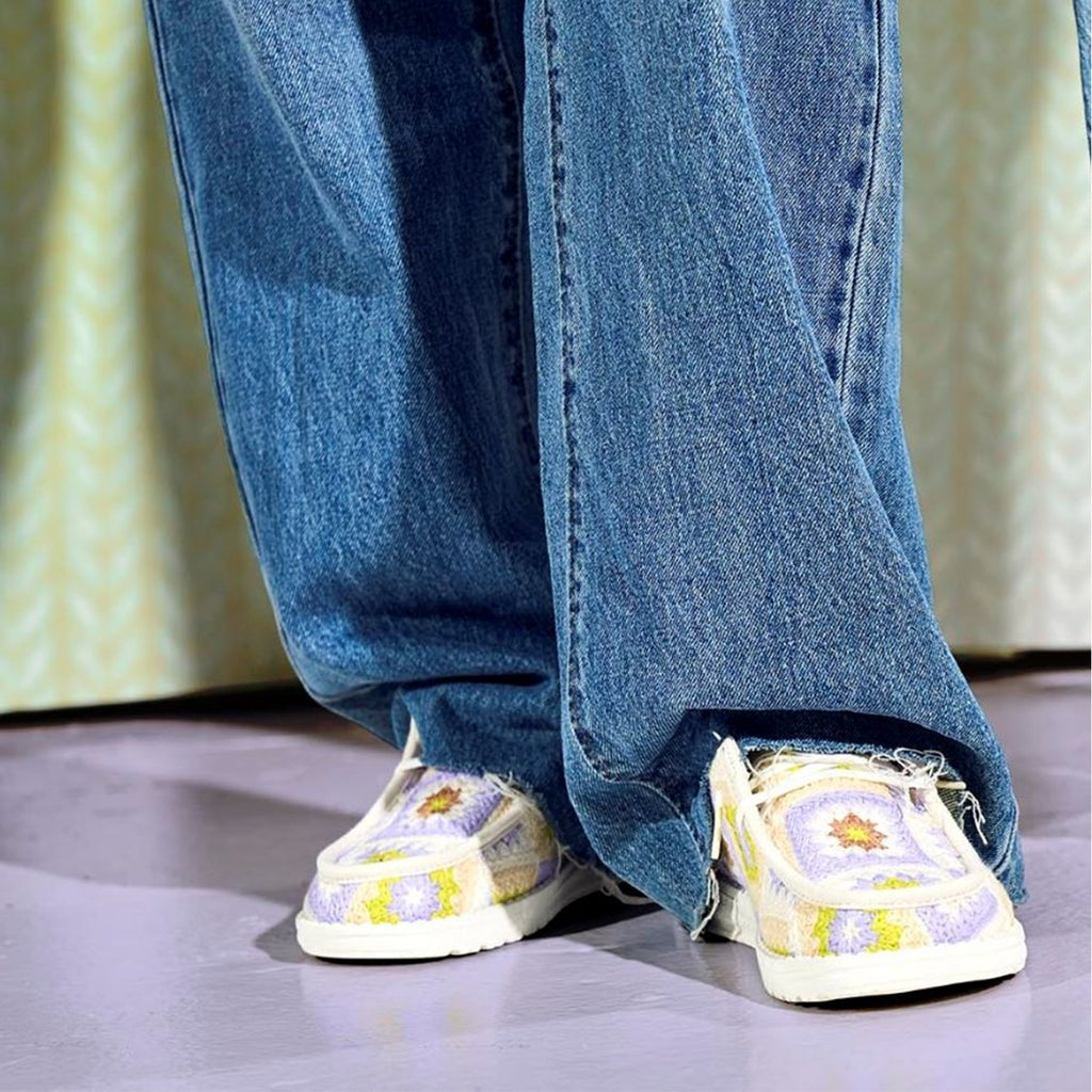 Women's Hey Dude, Wendy Cottage Crochet Slip-On