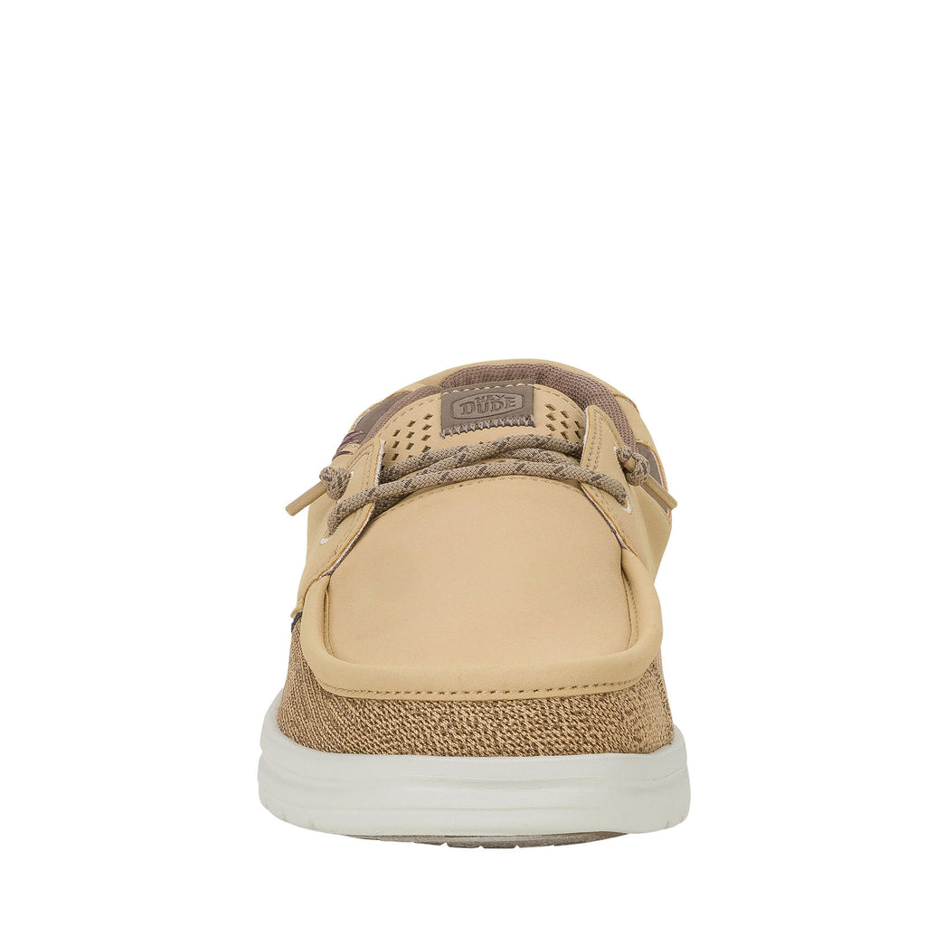 Men's Hey Dude Welsh Grip Boat Shoe BEIGE 43154-0NW