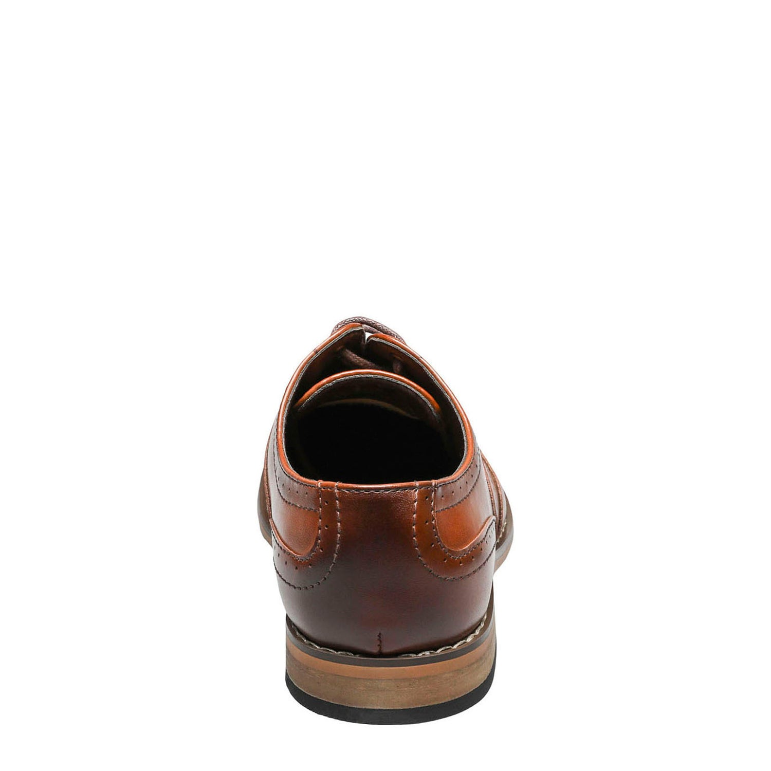Peltz Shoes  Boy's Stacy Adams Dunbar Oxford – Little Kid & Big Kid cognac 43419-221