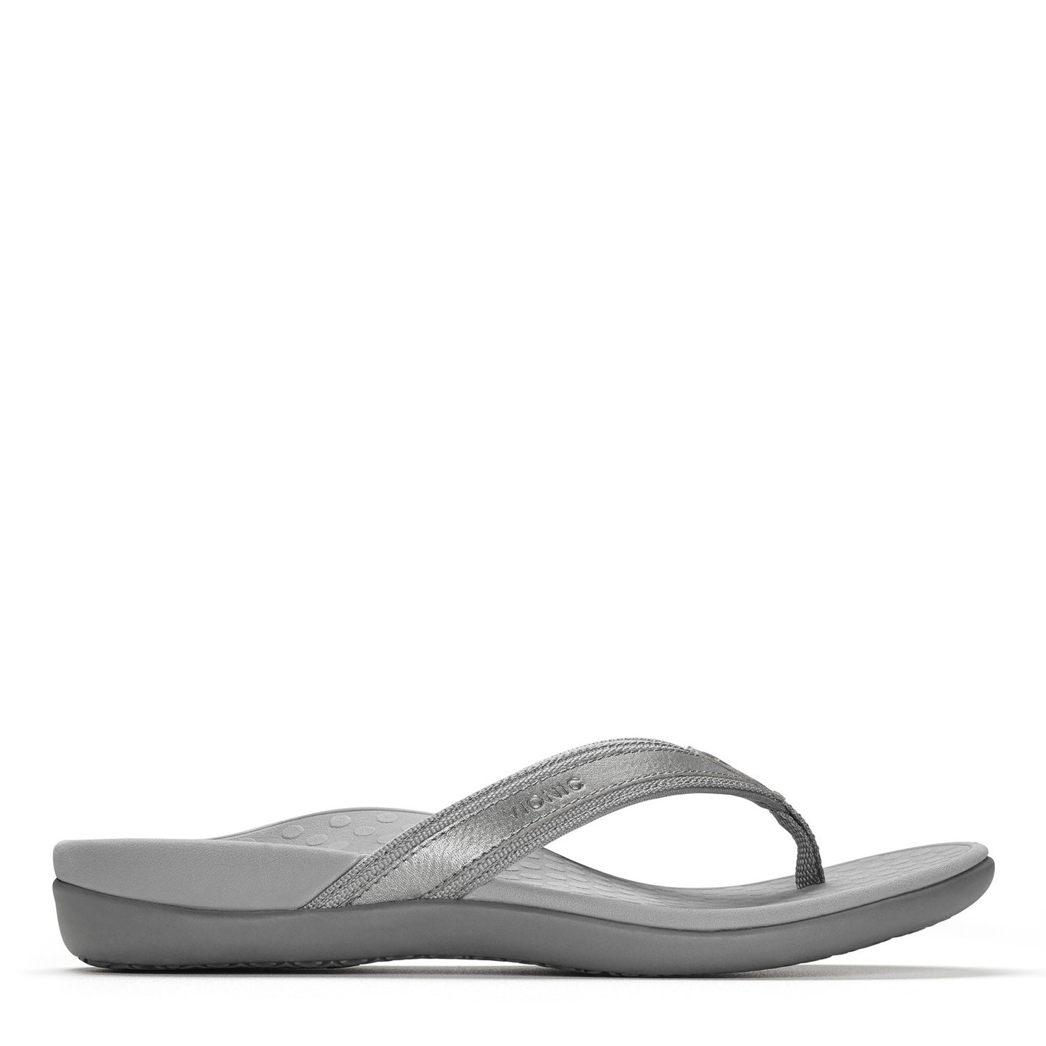 Peltz Shoes  Women's Vionic Tide II Sandal PEWTER 44TIDEII-PWTRME