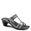 Peltz Shoes  Women's Naot Loop Sandal SILVER 44031-B33