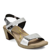 Peltz Shoes  Women's Naot Intact Sandal GREY SILVER 44107-NTC