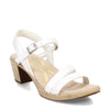 Peltz Shoes  Women's Naot Bounty Sandal WHITE PEARL 44123-H60