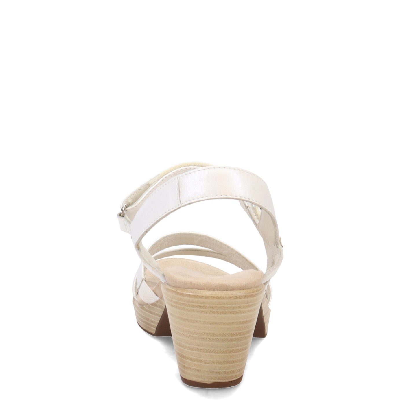 Peltz Shoes  Women's Naot Bounty Sandal WHITE PEARL 44123-H60