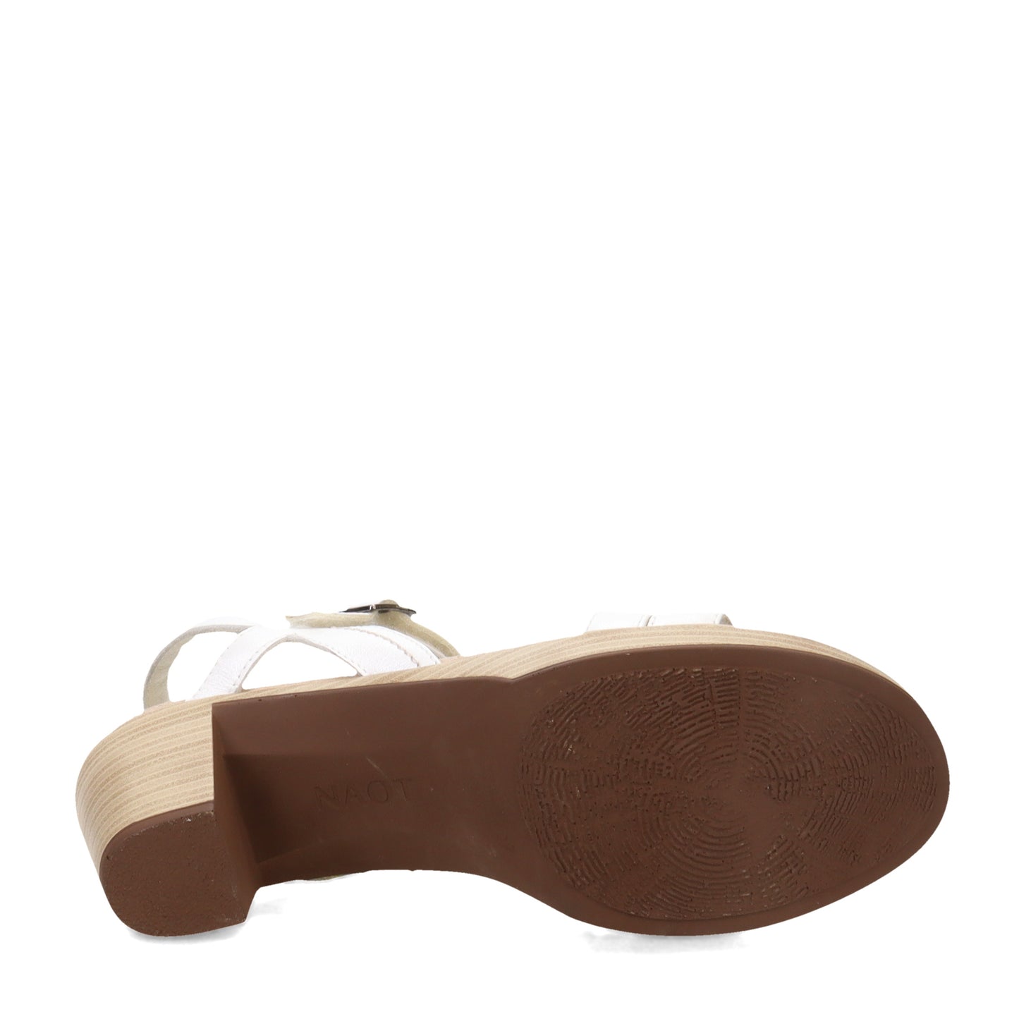 Peltz Shoes  Women's Naot Bounty Sandal WHITE PEARL 44123-H60