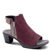 Peltz Shoes  Women's Naot Favorite Mid Heel Sandals VIOLET 44128-RBT