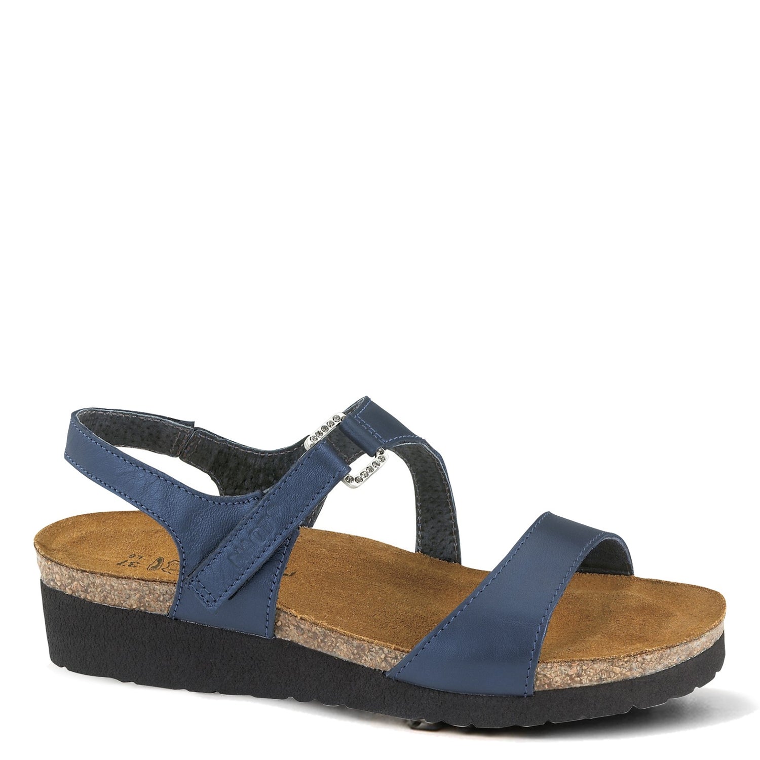 Peltz Shoes  Women's Naot Pamela Sandal POLAR Blue 4421-D11