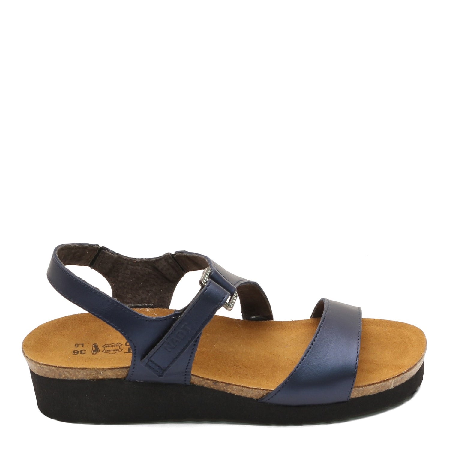 Peltz Shoes  Women's Naot Pamela Sandal POLAR Blue 4421-D11