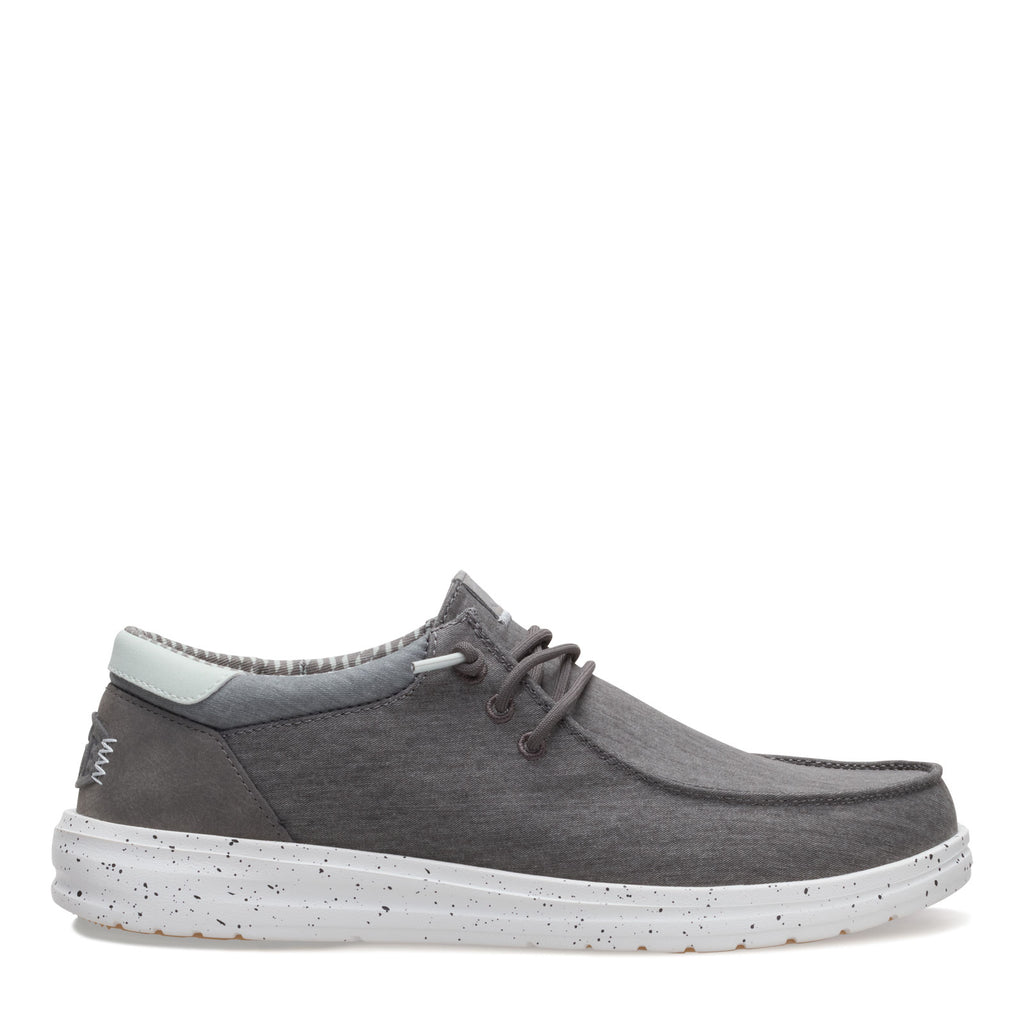 Men's Hey Dude Paul Washed Slip-On GRANITE 44290-1VT