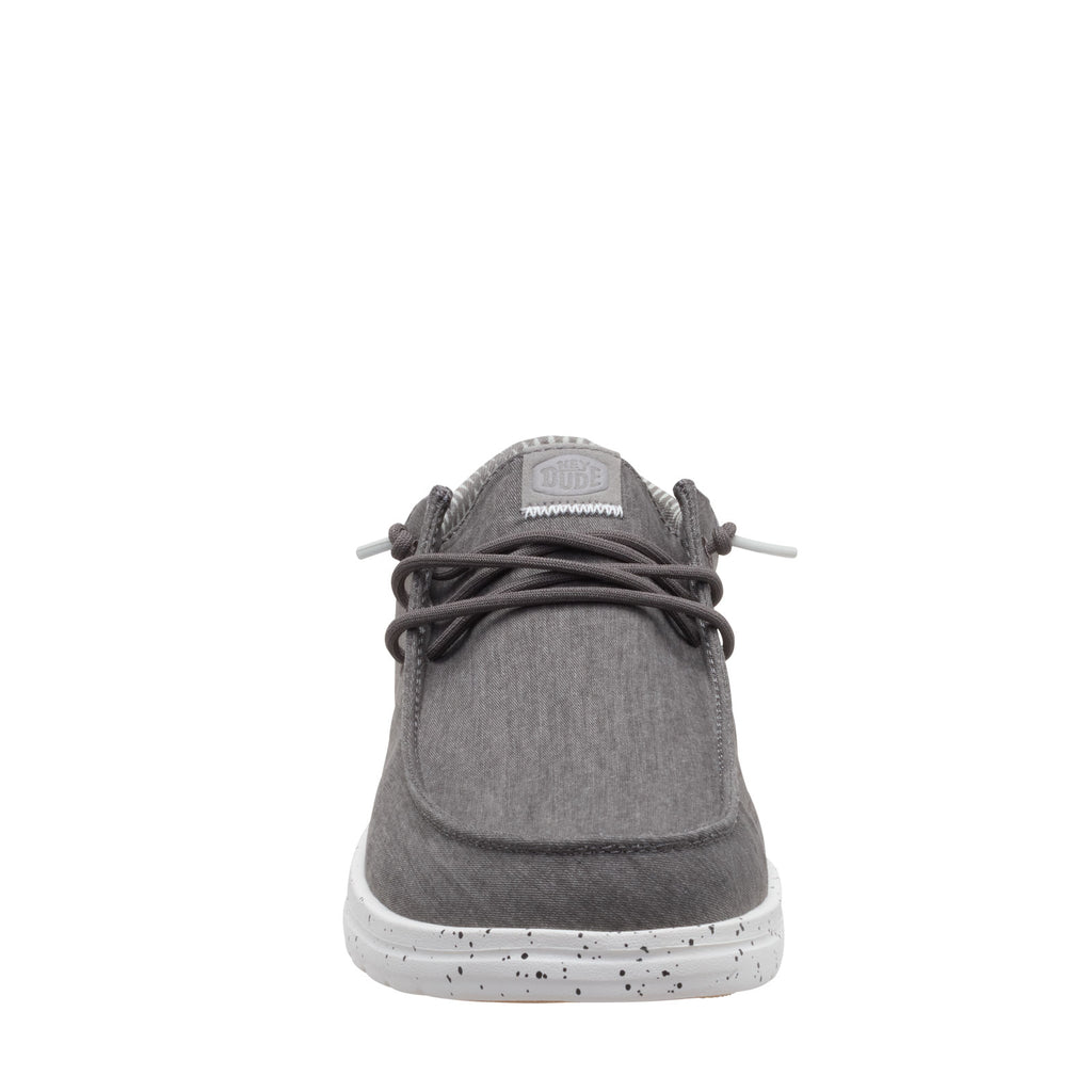 Men's Hey Dude Paul Washed Slip-On GRANITE 44290-1VT