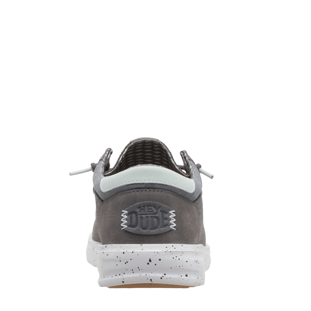 Men's Hey Dude Paul Washed Slip-On GRANITE 44290-1VT