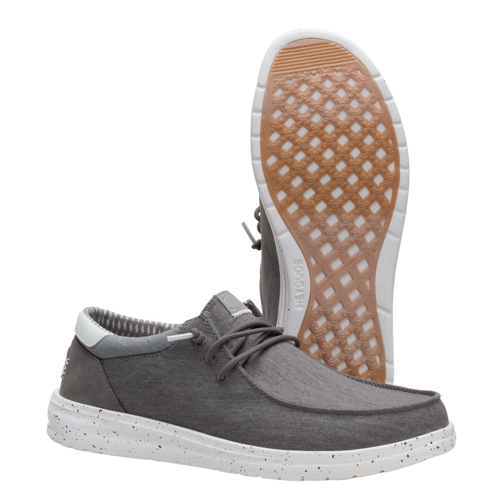 Men's Hey Dude Paul Washed Slip-On GRANITE 44290-1VT