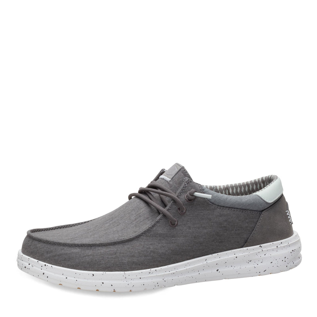 Men's Hey Dude Paul Washed Slip-On GRANITE 44290-1VT