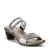 Peltz Shoes  Women's Naot Temper Sandal WHITE 44301-WBL