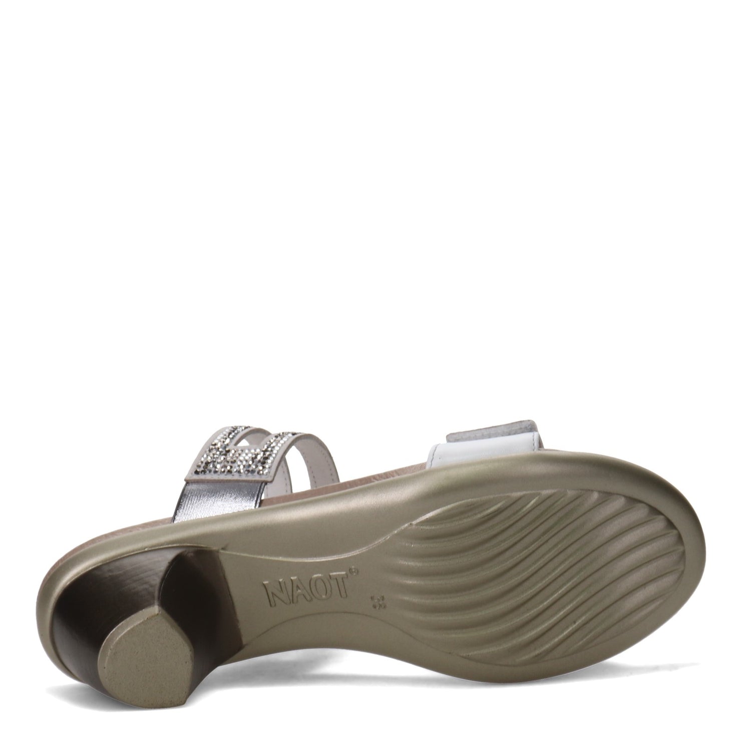 Peltz Shoes  Women's Naot Temper Sandal WHITE 44301-WBL