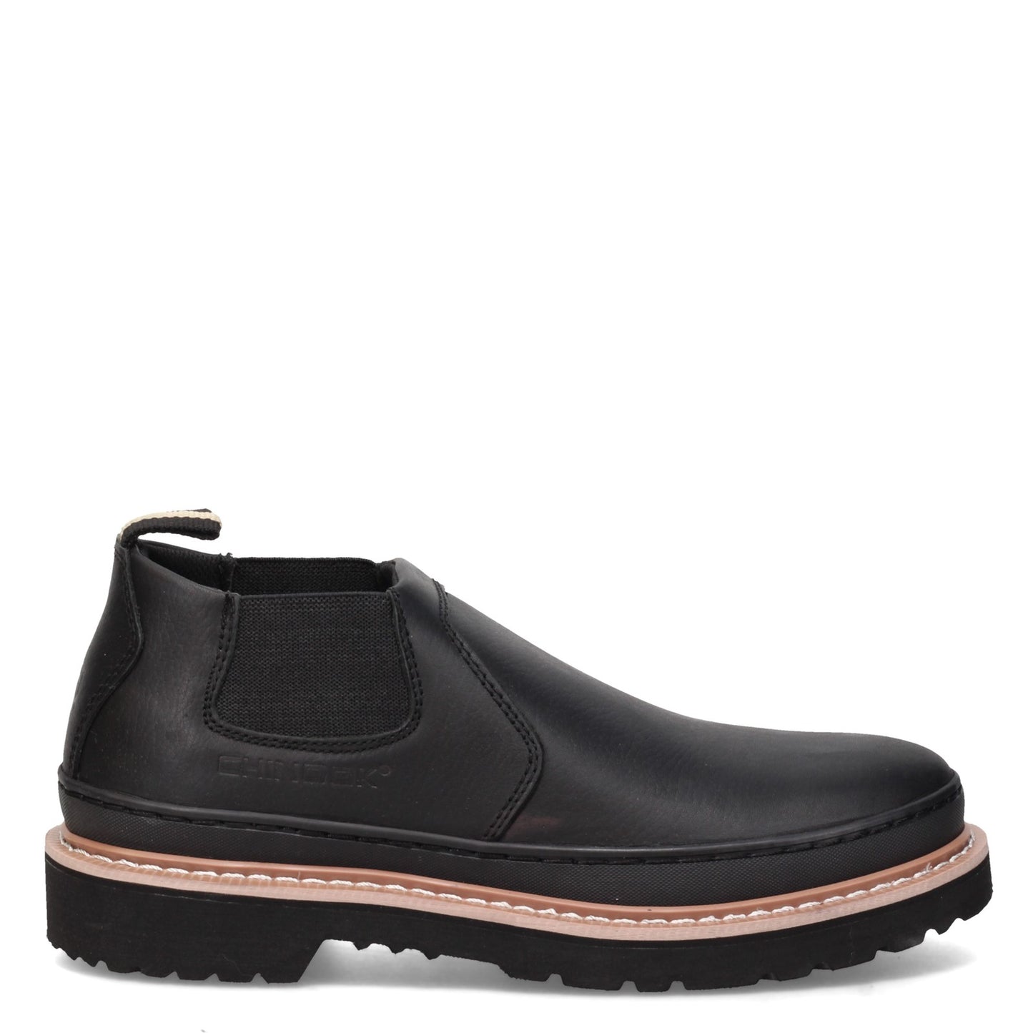 Peltz Shoes  Men's Chinook Romeo Slip-On BLACK 4435-001