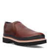 Peltz Shoes  Men's Chinook Romeo Slip-On - Wide Width BROWN 4435-201W