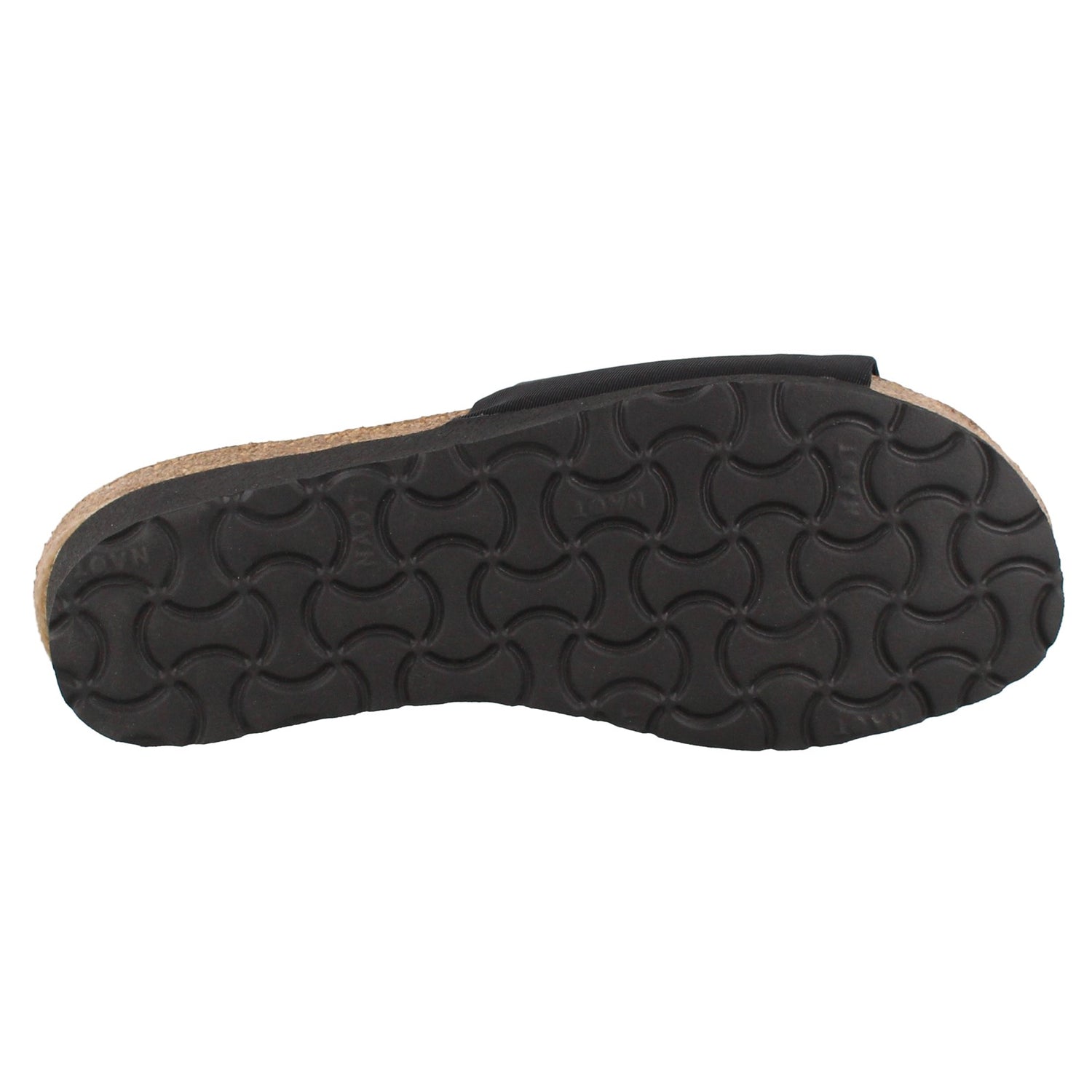 Peltz Shoes  Women's Naot Alana Slide Sandal BLACK 4447-902