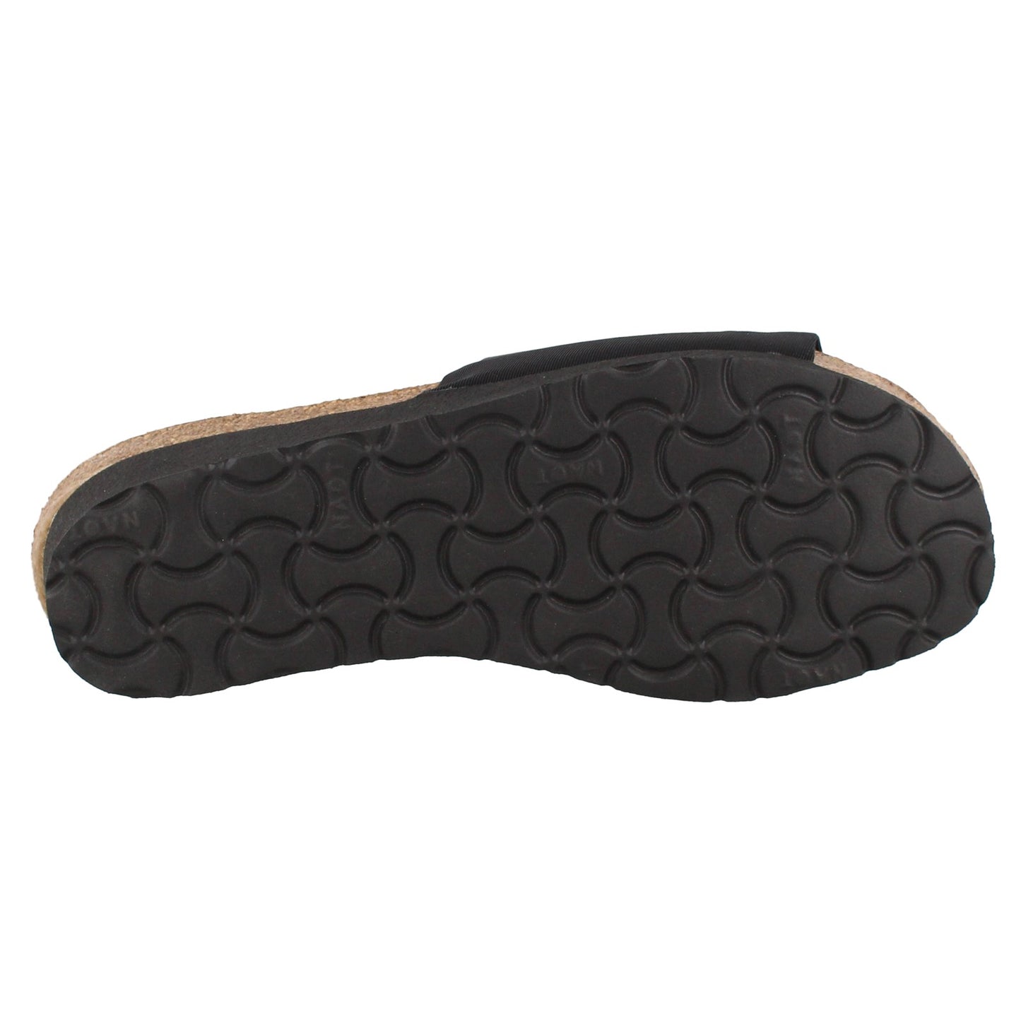 Peltz Shoes  Women's Naot Alana Slide Sandal BLACK 4447-902